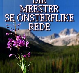 Die Meester se Onsterflike Rede